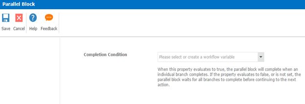 double click on the action